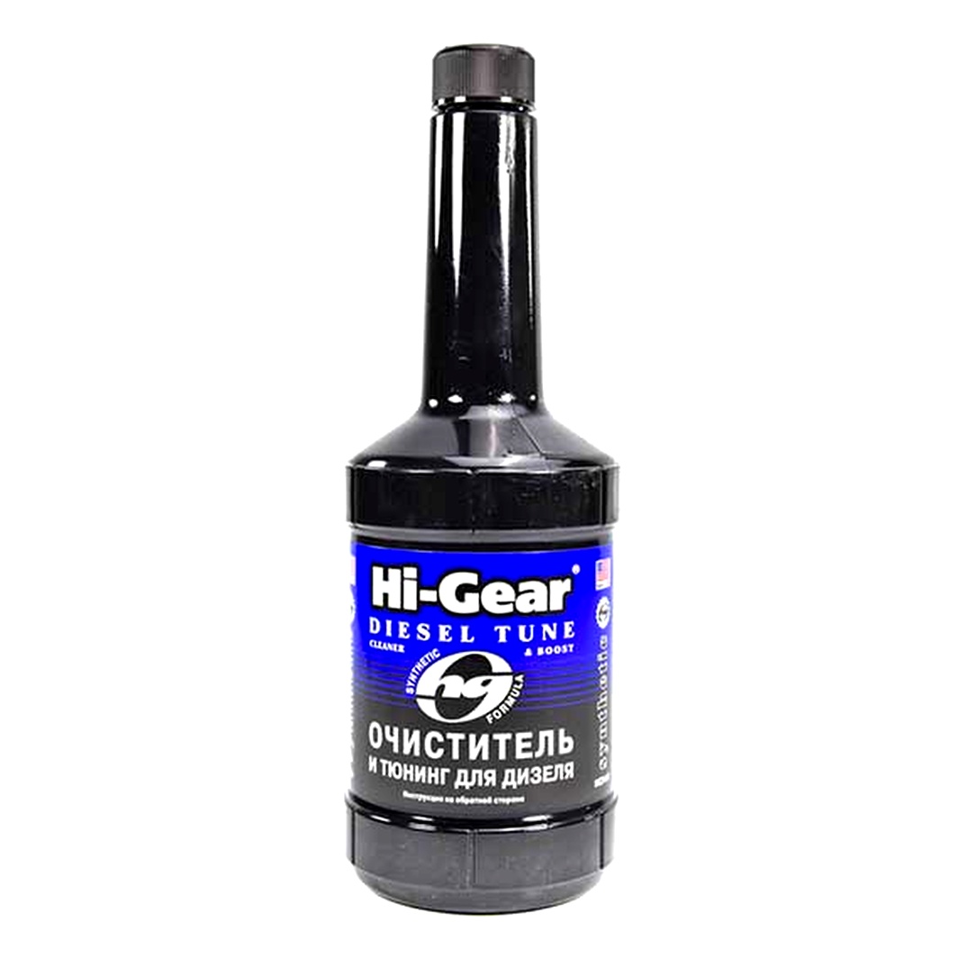 Присадка HI-GEAR очисник форсунок та тюнінг для дизеля 474 мл (HG3444) - zapix