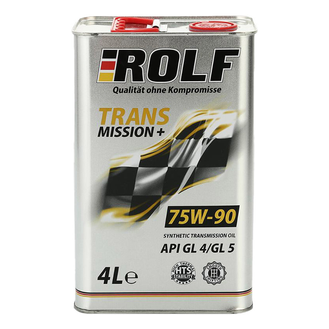 Трансмиссионное масло ROLF TransMission Plus GL-4 / 5 75W-90 4 л 322283 - zapix
