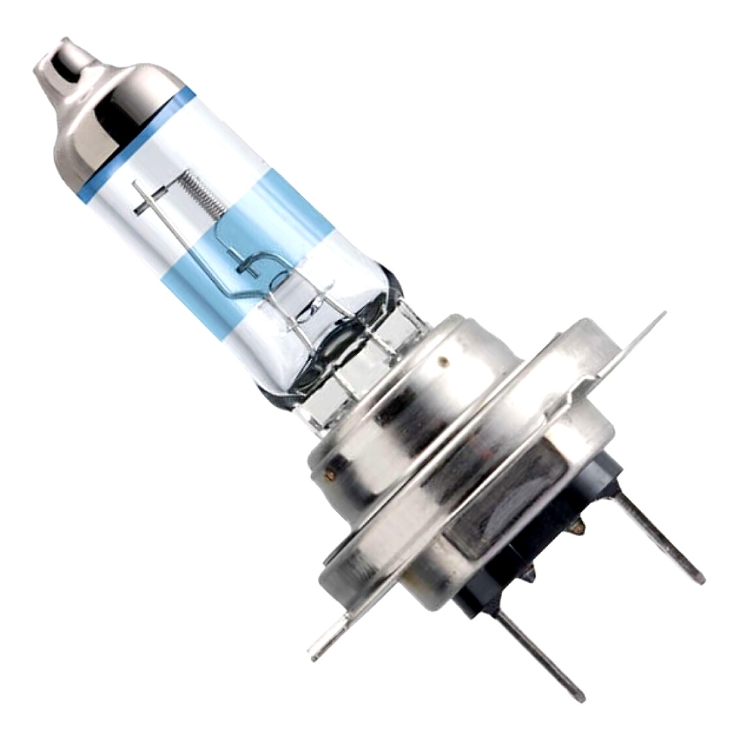 Автолампа галогенова PHILIPS X-tremeVision G-force H7 PX26d 55W 12V прозоро-блакитна 12972XVGB1 - zapix