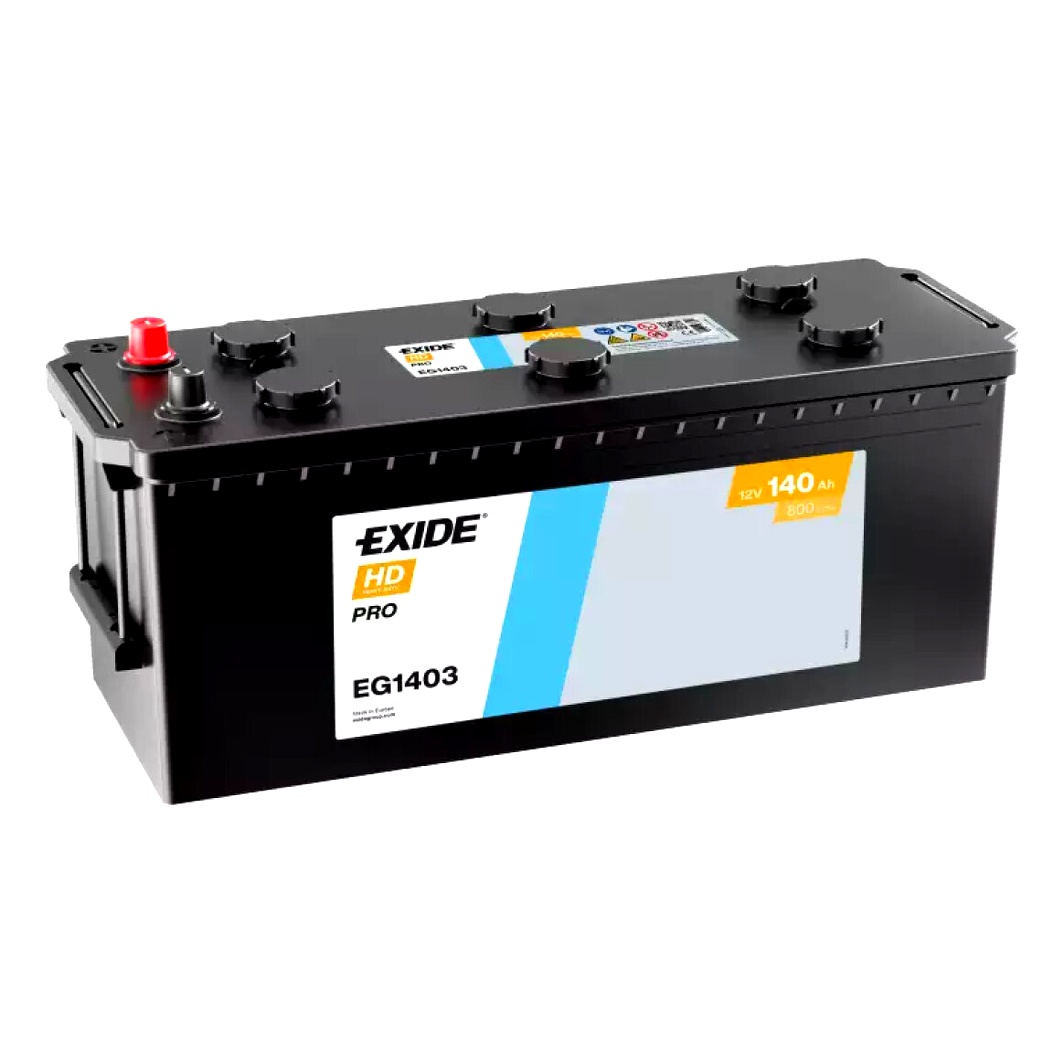 Акумулятор EXIDE HD Pro 12V 140Ah 800A L+ EG1403 - zapix