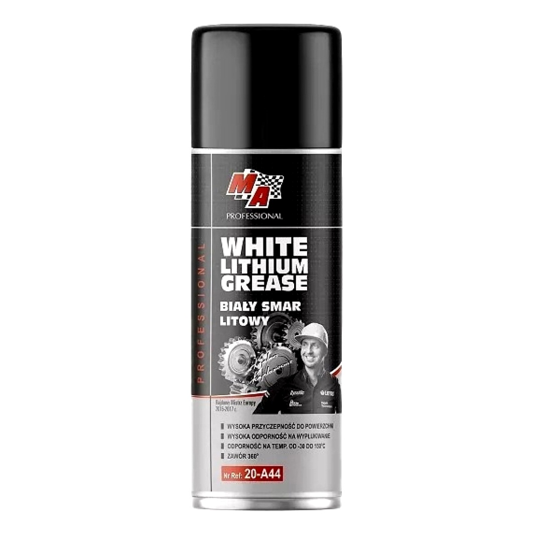 Змазка літієва MOJE AUTO White Lithium Grease універсальна 400 мл (20A44) - zapix
