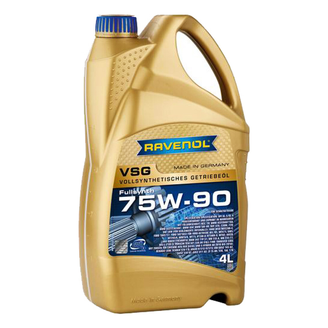 Трансмиссионное масло RAVENOL VSG GL-4 / 5 75W-90 4 л 1221101004 - zapix