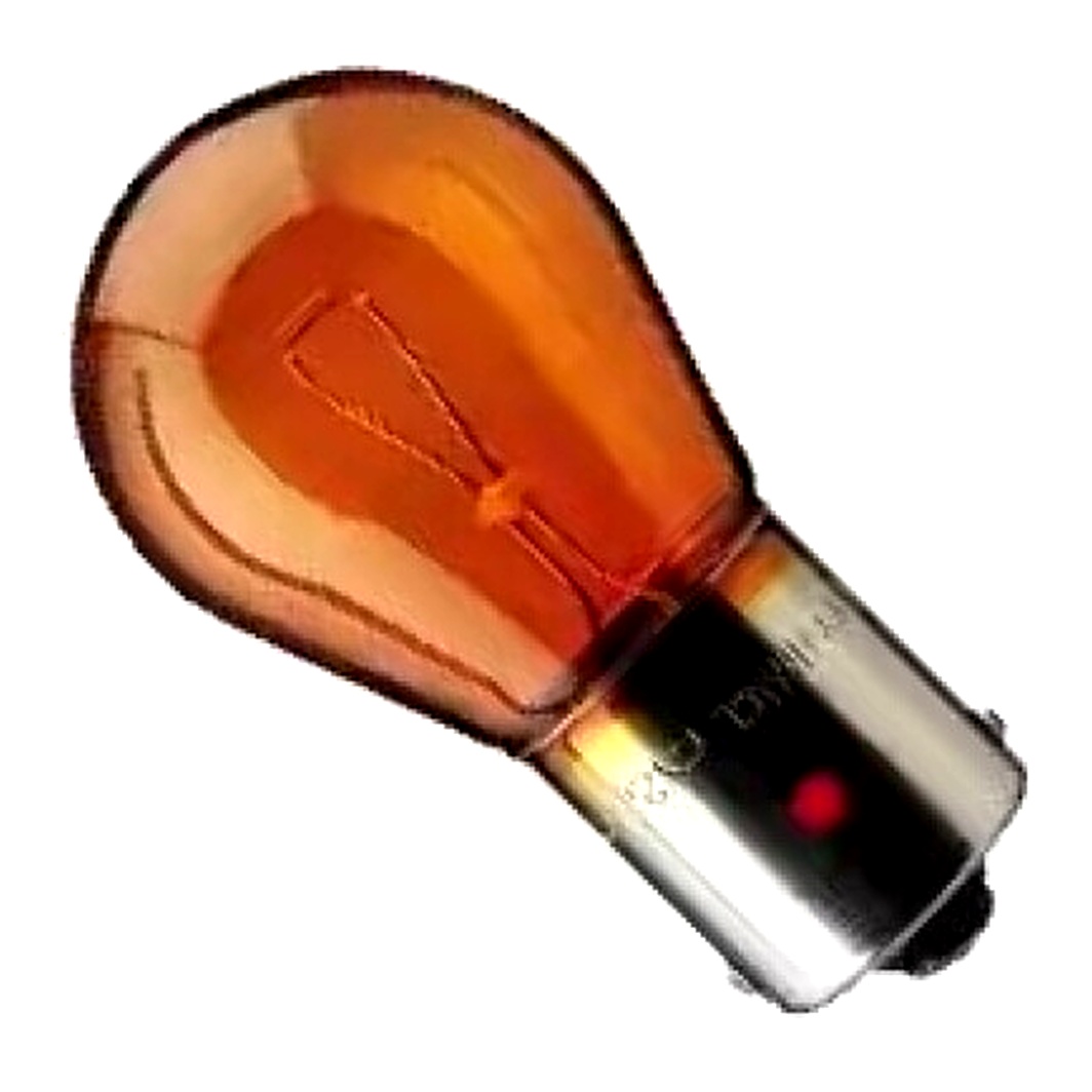 Автолампа розжарювання PHILIPS PY21W BAU15s 21W 12V помаранчева 12496 - zapix