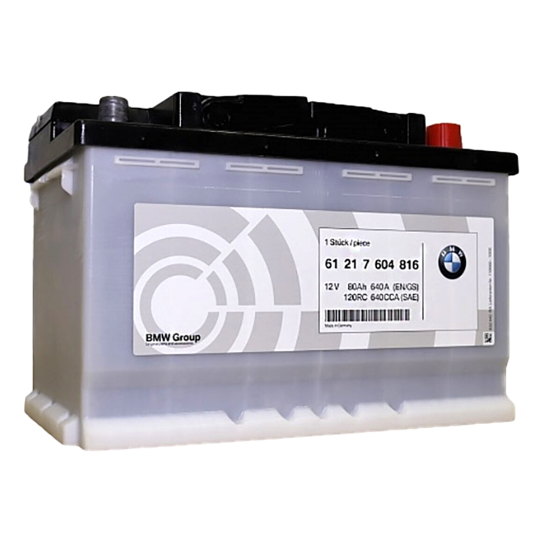 Акумулятор BMW / MINI 12V 80Ah 640A R+ 61217604816 - zapix