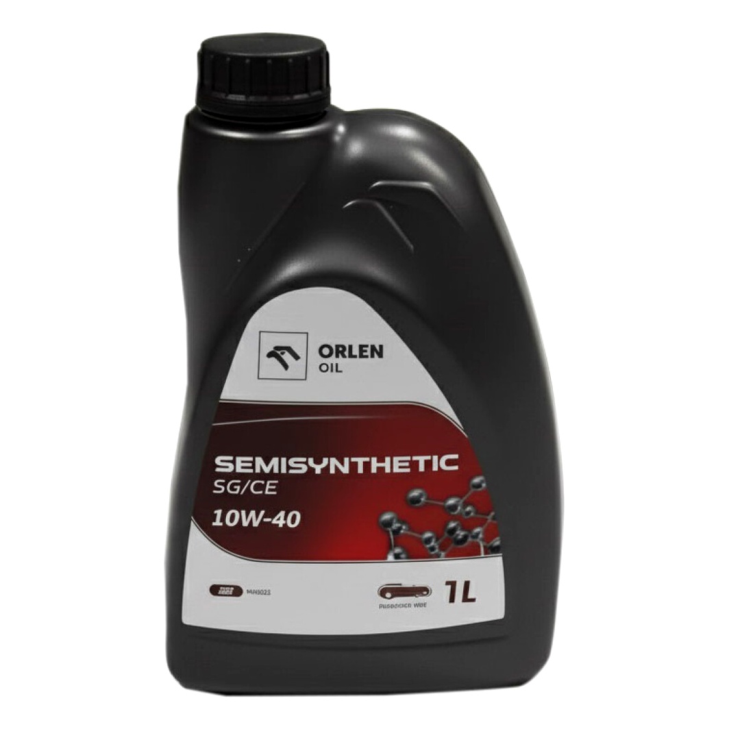 Моторна олива ORLEN Semisynthetic SG/CE 10W-40 1 л (QFS973B10) - zapix