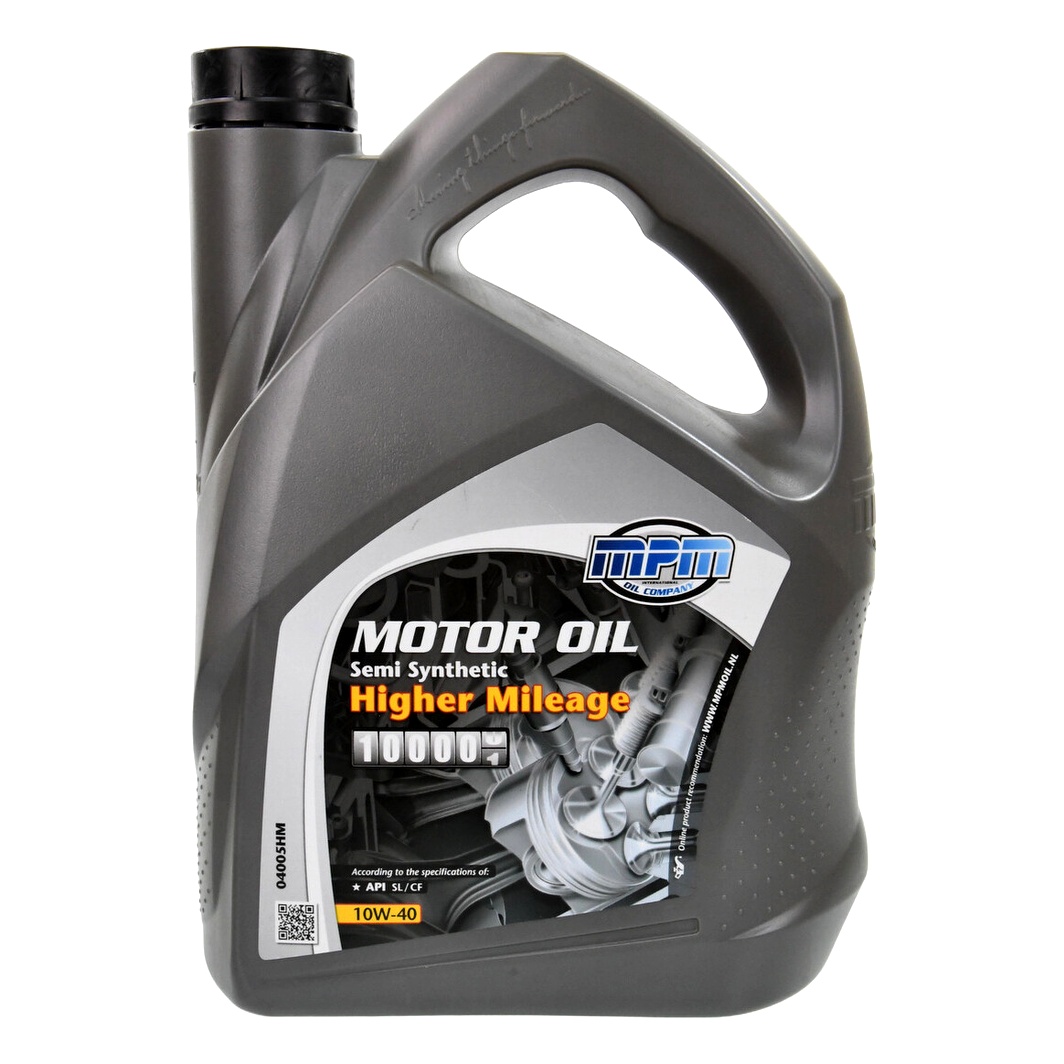 Моторное масло MPM Higher Mileage 10W-40 5 л (04005HM) - zapix