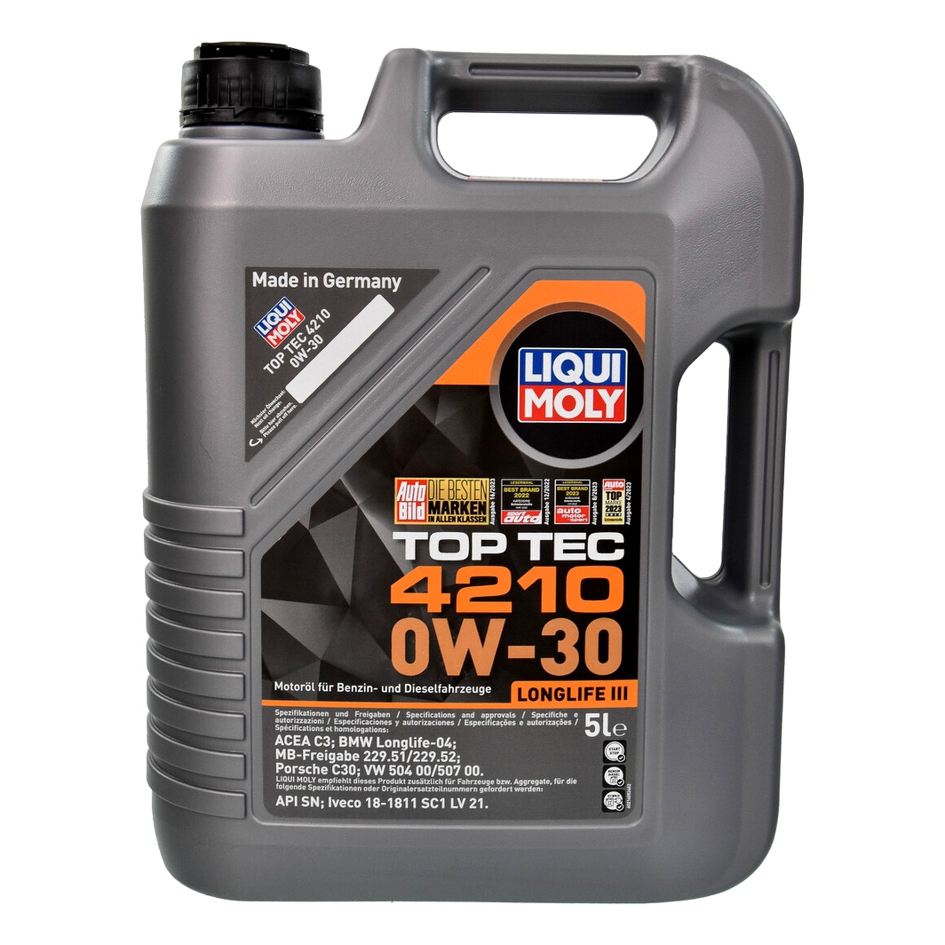 Моторное масло LIQUI MOLY Top Tec 4210 0W-30 5 л (21605) - zapix