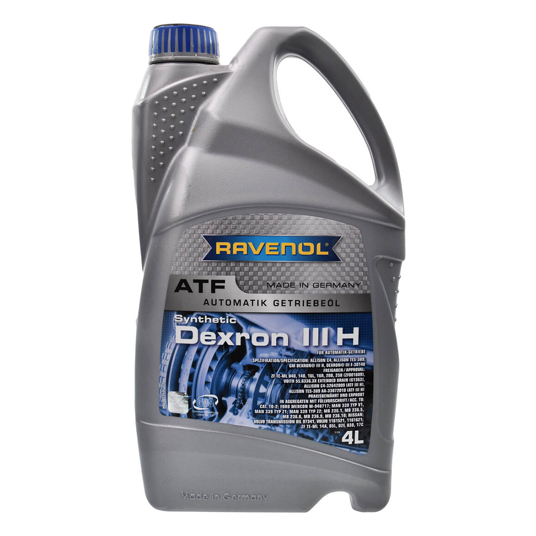 Трансмиссионное масло RAVENOL ATF Dexron III H 4 л 1212100004 - zapix