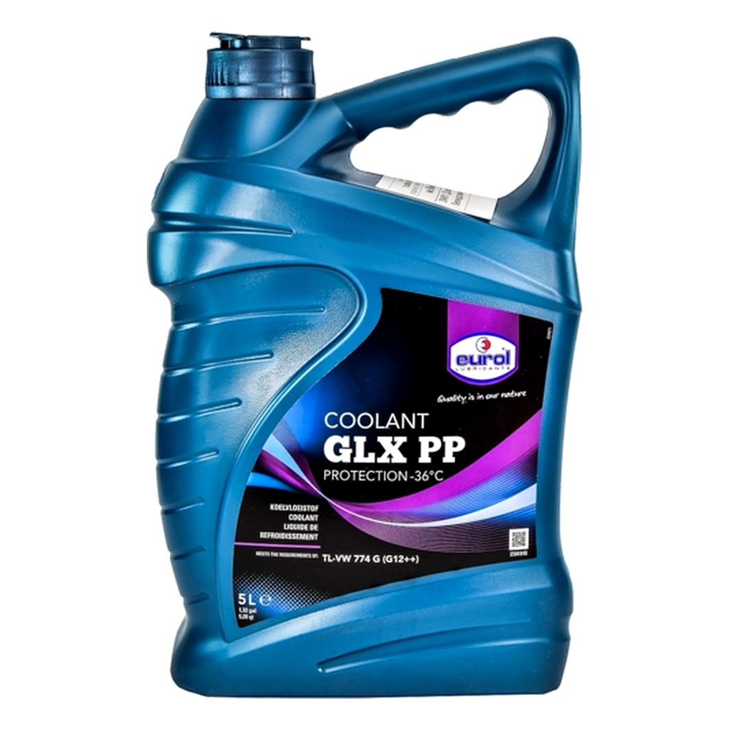 Готовий антифриз EUROL GLX PP фіолетовий G12++ -36 °C 5 л (E5041485L) - zapix