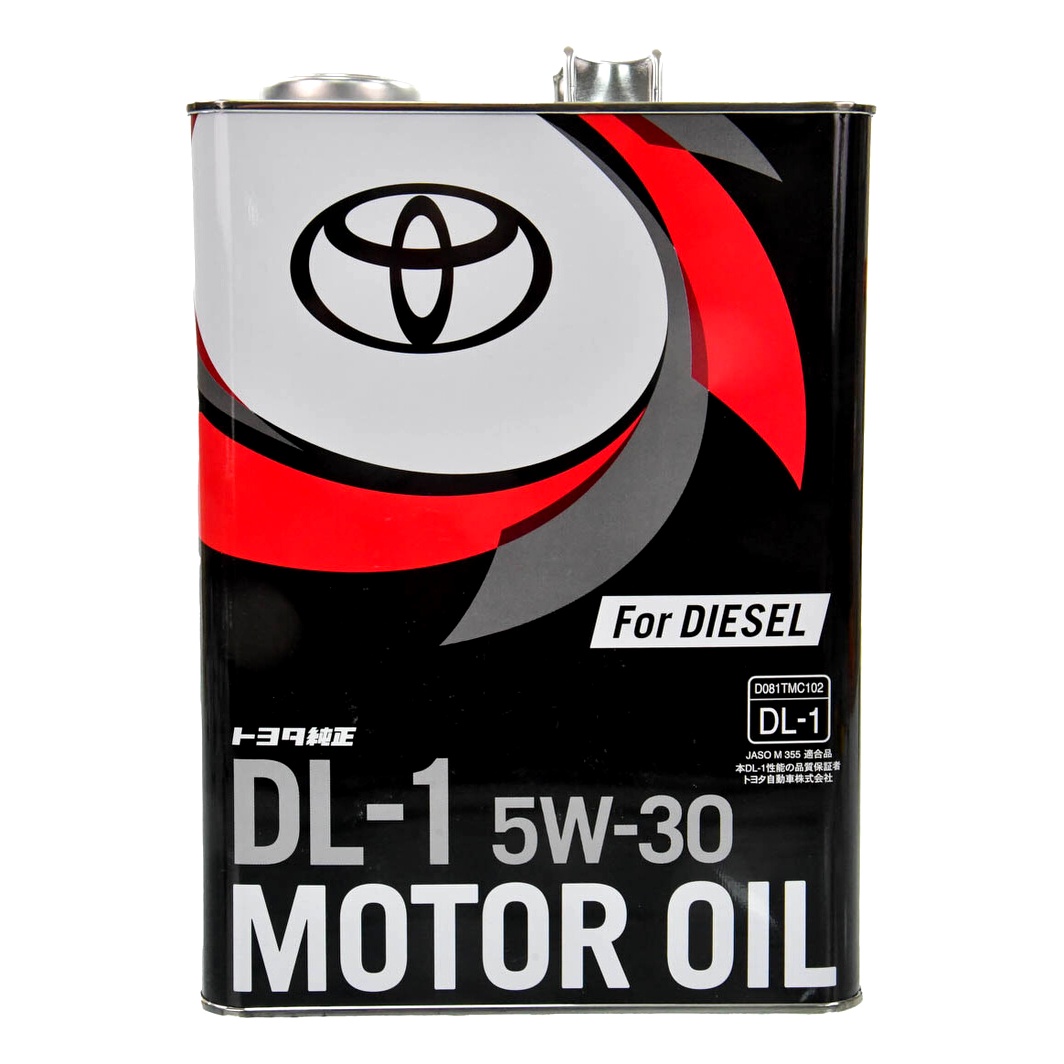 Моторное масло TOYOTA / LEXUS DL-1 Diesel 5W-30 4 л (0888302805) - zapix