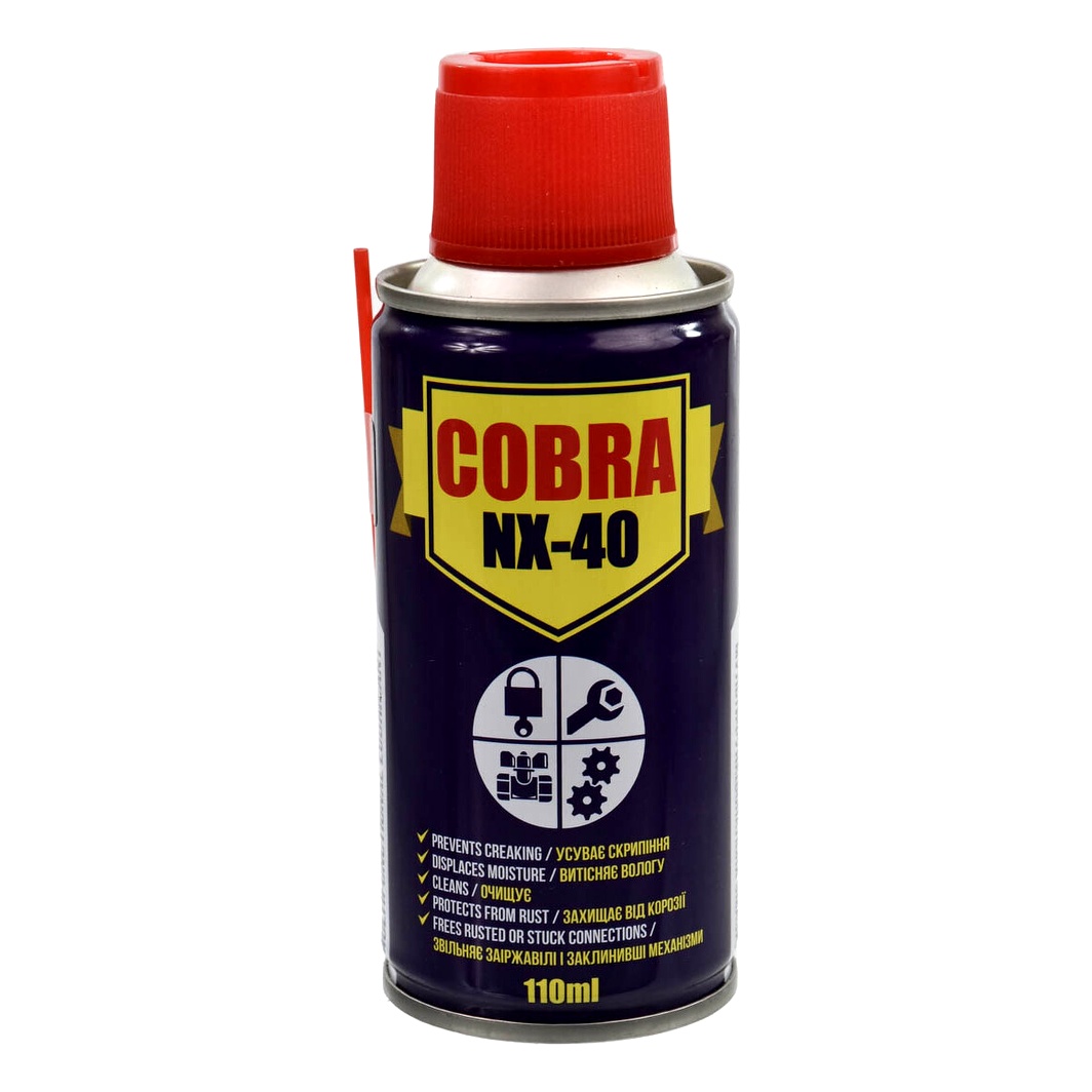 Смазка NOWAX Cobra NX-40 для механизмов дверей 110 мл (NX11400) - zapix