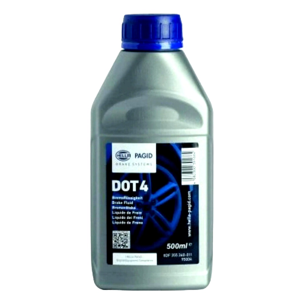 Гальмівна рідина HELLA DOT 4 пластик 0.5 л 8DF355360011 - zapix