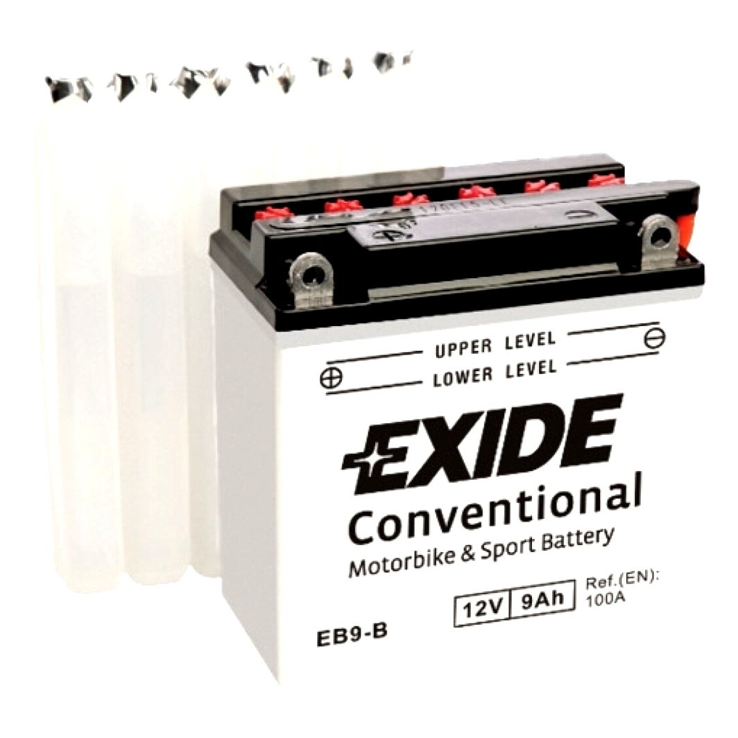 Акумулятор EXIDE Conventional 12V 9Ah 100A L+ EB9B - zapix