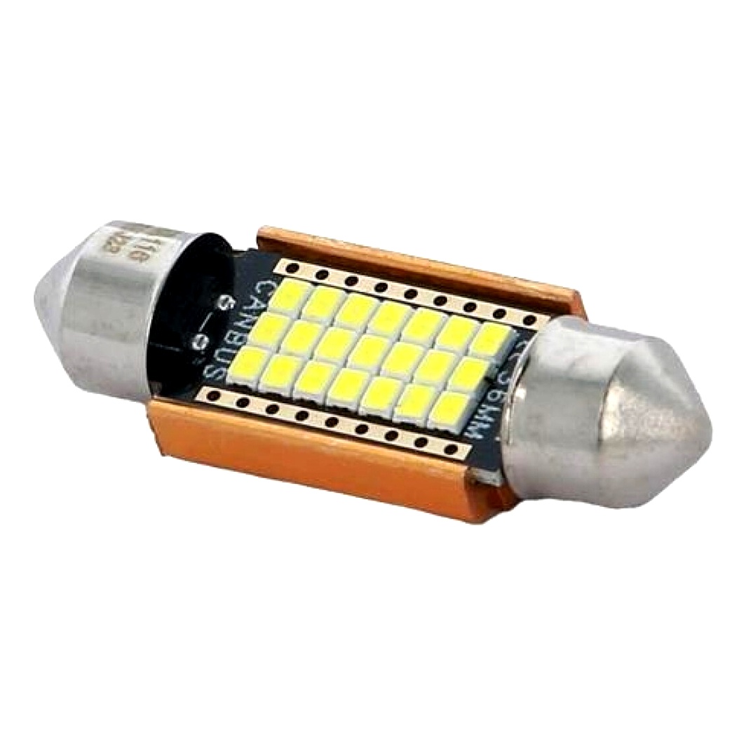 Автолампа LED (світлодіодна) ERA C5W SV8.5-8 1W 12V біла E116LD10C - zapix