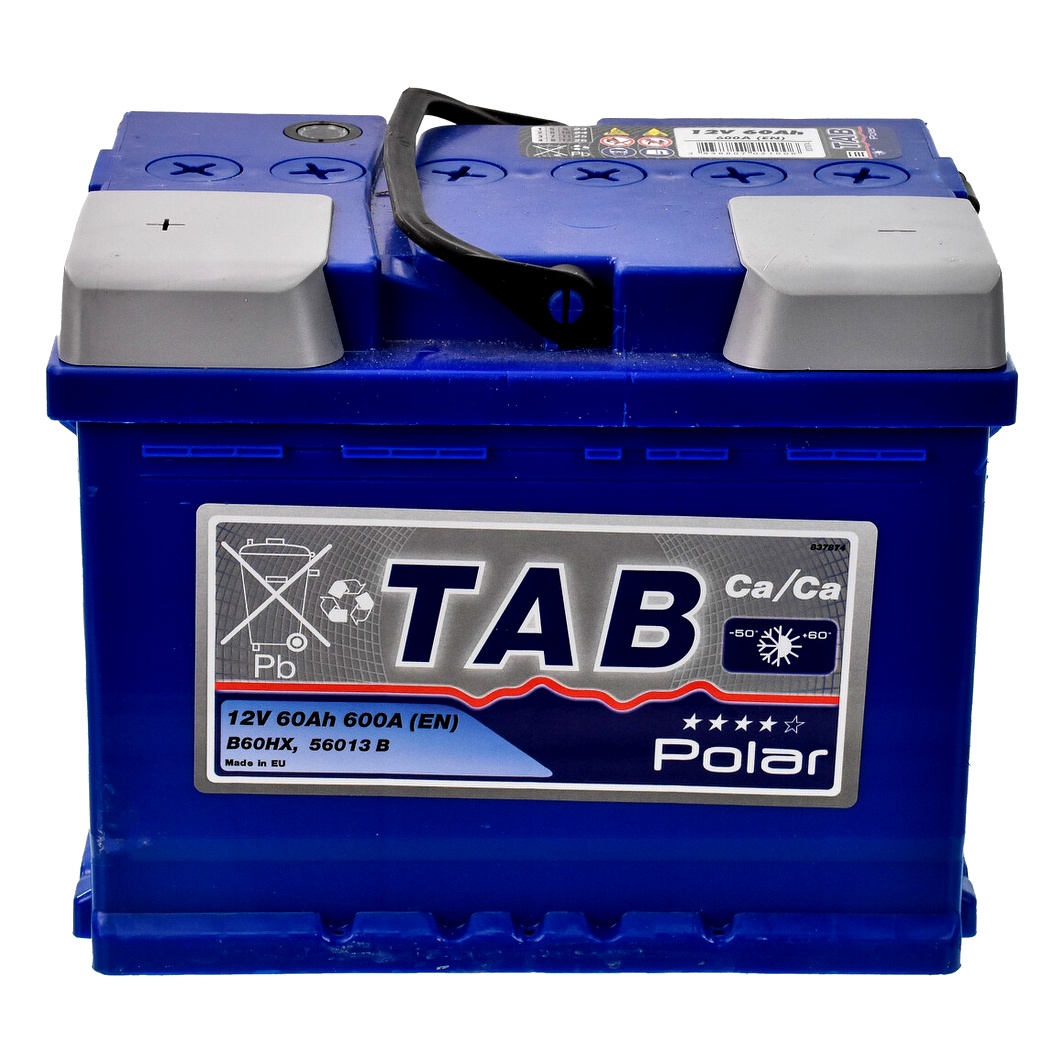 Акумулятор TAB Polar Blue 12V 60Ah 600A L+ 121160 - zapix