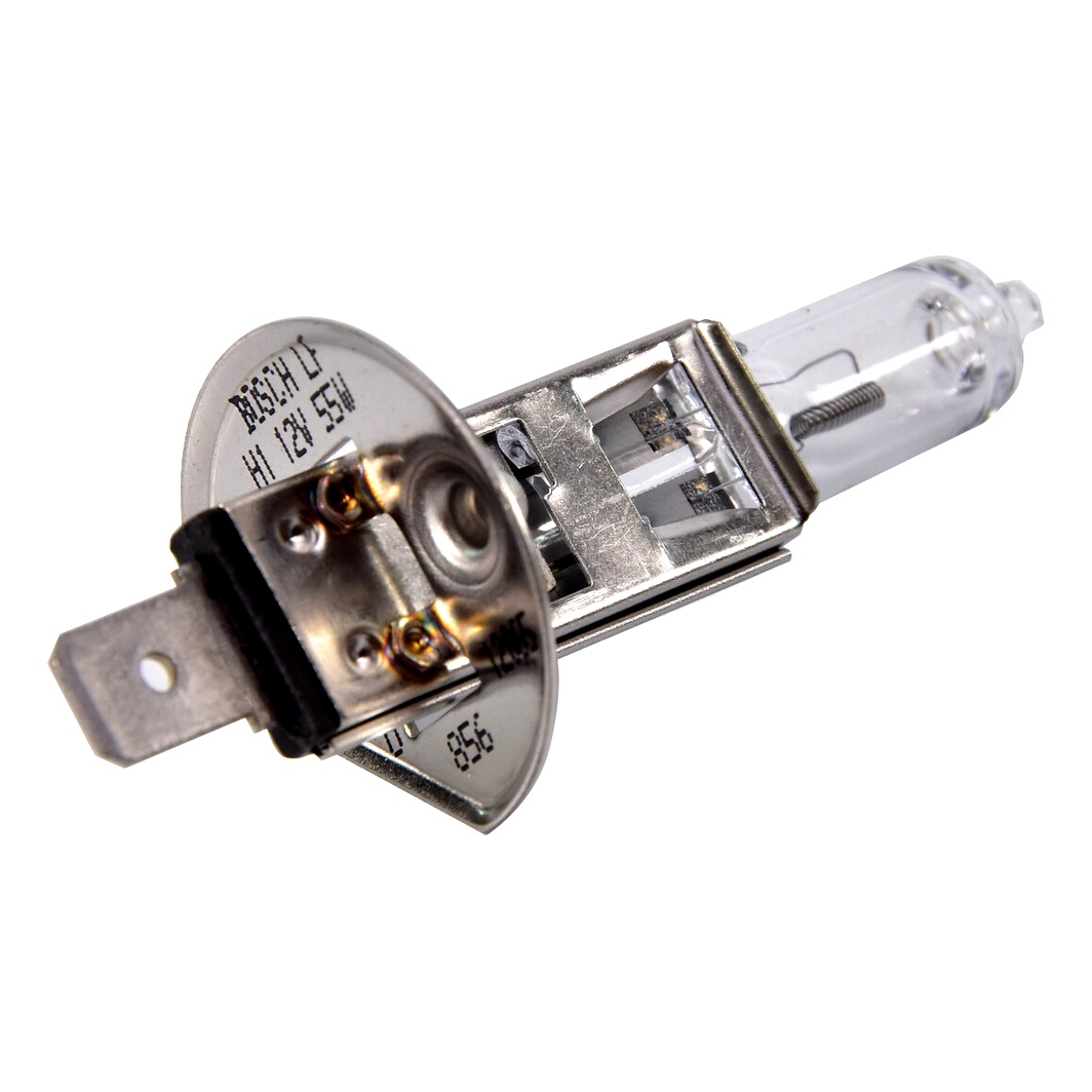 Автолампа галогенова BOSCH Pure Light H1 P14.5s 55W 12V прозора 1987302011 - zapix