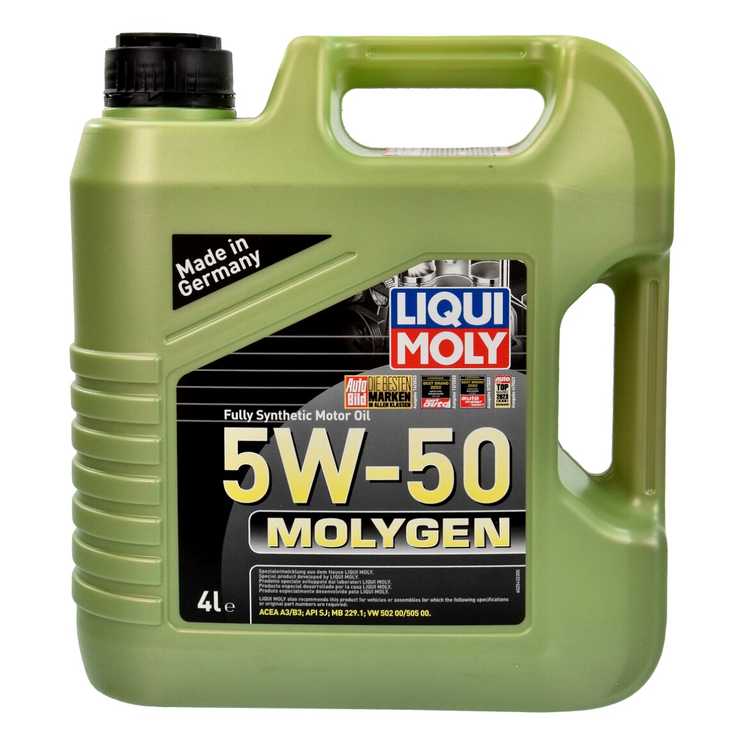 Моторное масло LIQUI MOLY Molygen 5W-50 4 л (2543) - zapix