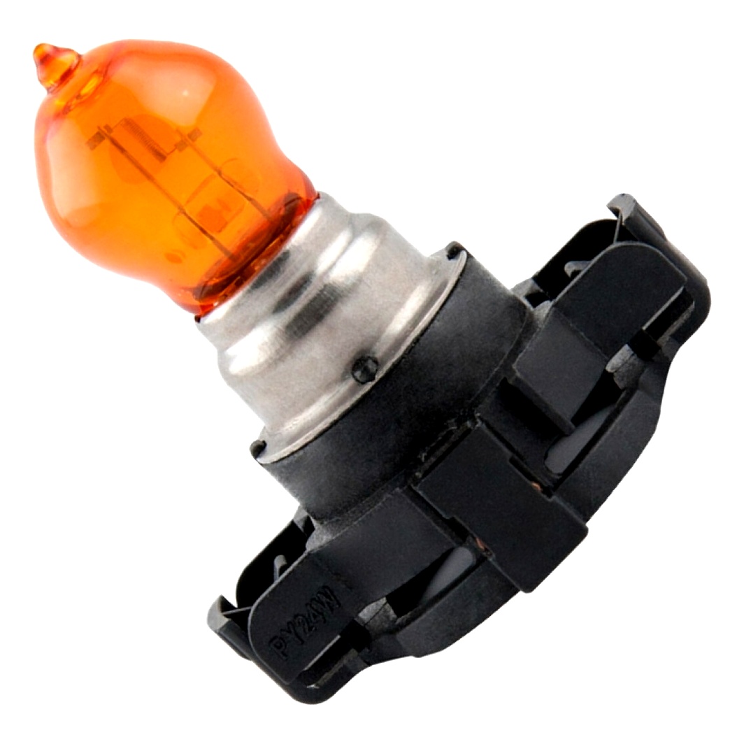 Автолампа галогенова BREVIA Power +30% PY24W PGU20/4 24W 12V помаранчева 12229C - zapix