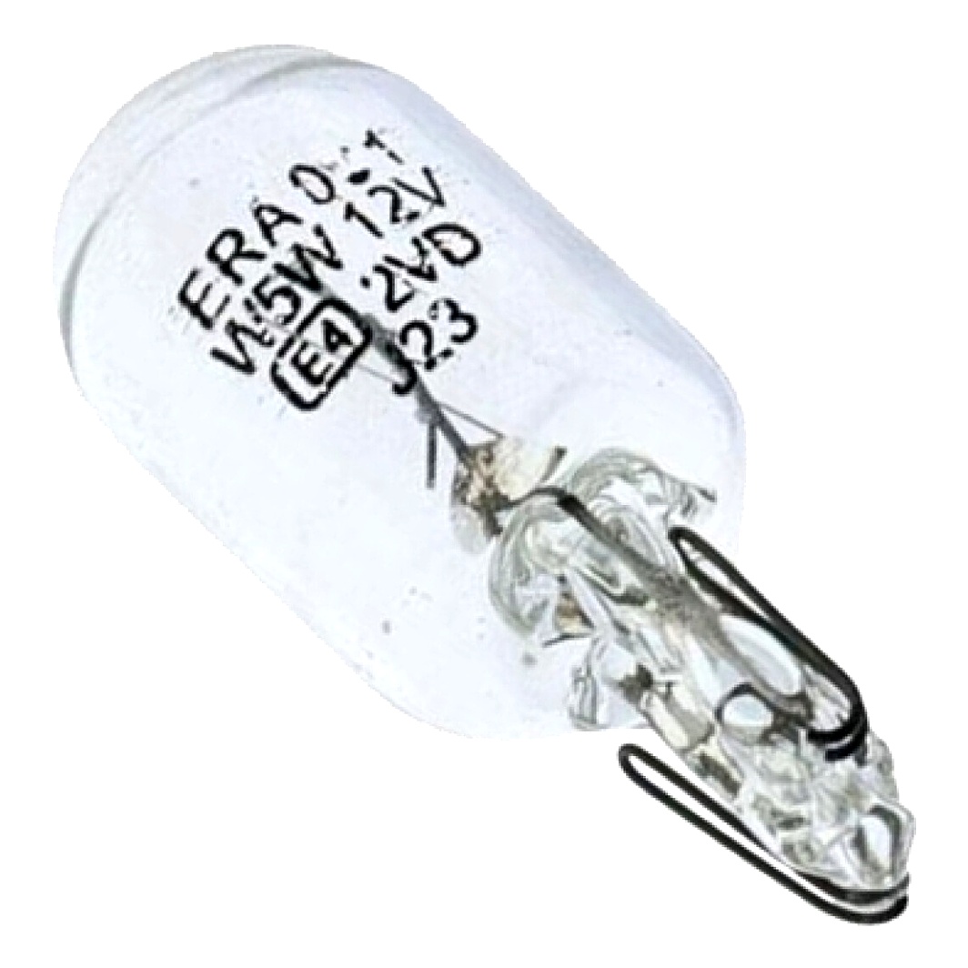 Автолампа накала ERA W5W W2.1x9.5d 5W 12V белая E001LL2B - zapix