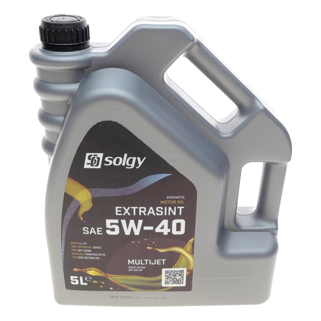 Моторна олива SOLGY Extrasint Multijet 5W-40 5 л (504010) - zapix