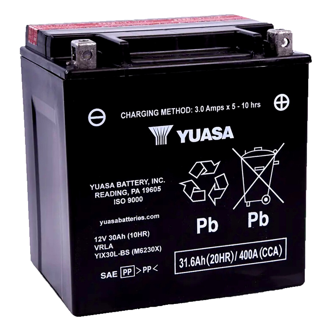 Акумулятор YUASA 12V 31.6Ah 400A R+ YIX30LBS - zapix