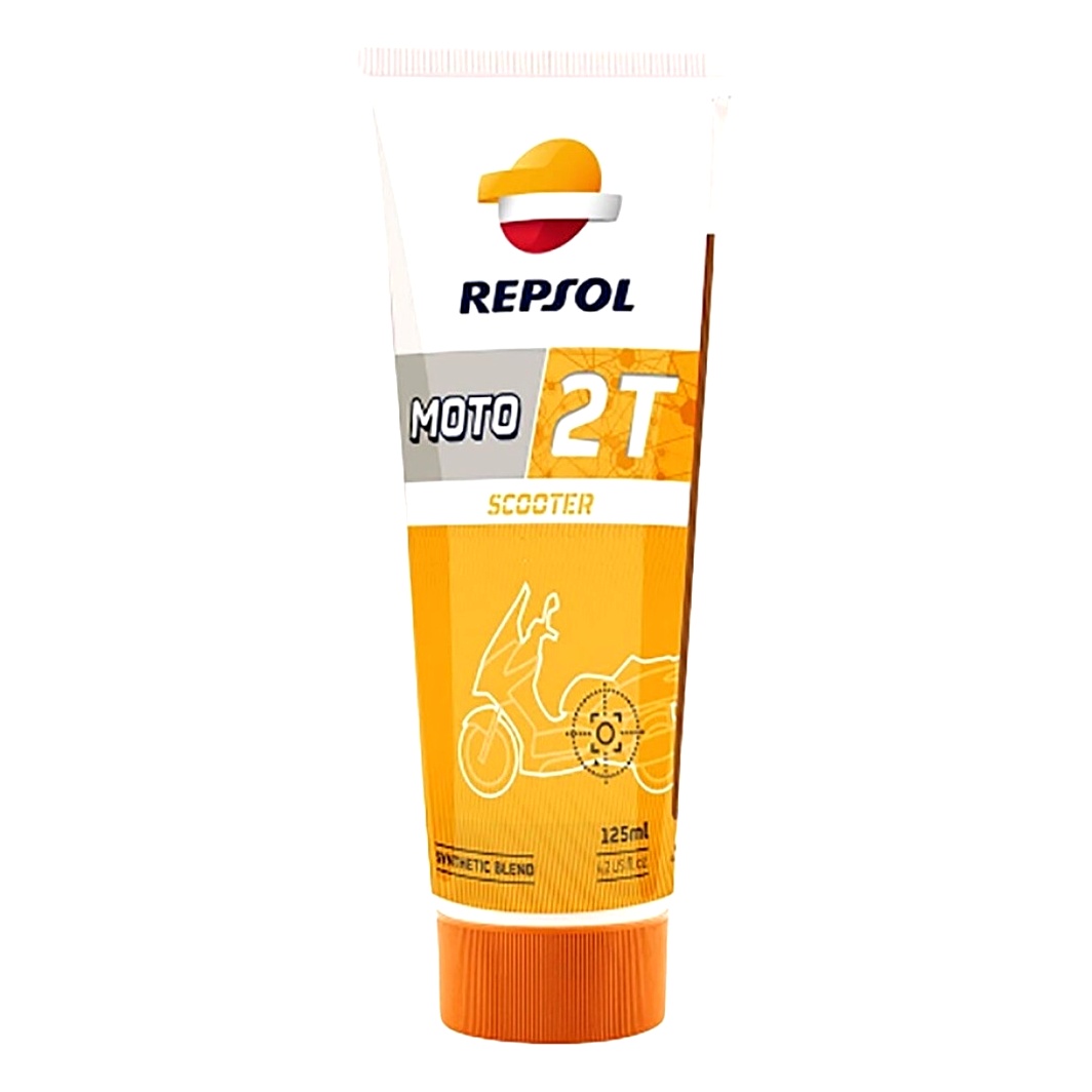 Моторное масло REPSOL Moto Scooter 2T полусинтетическое 0.125 л RP149Y53 - zapix