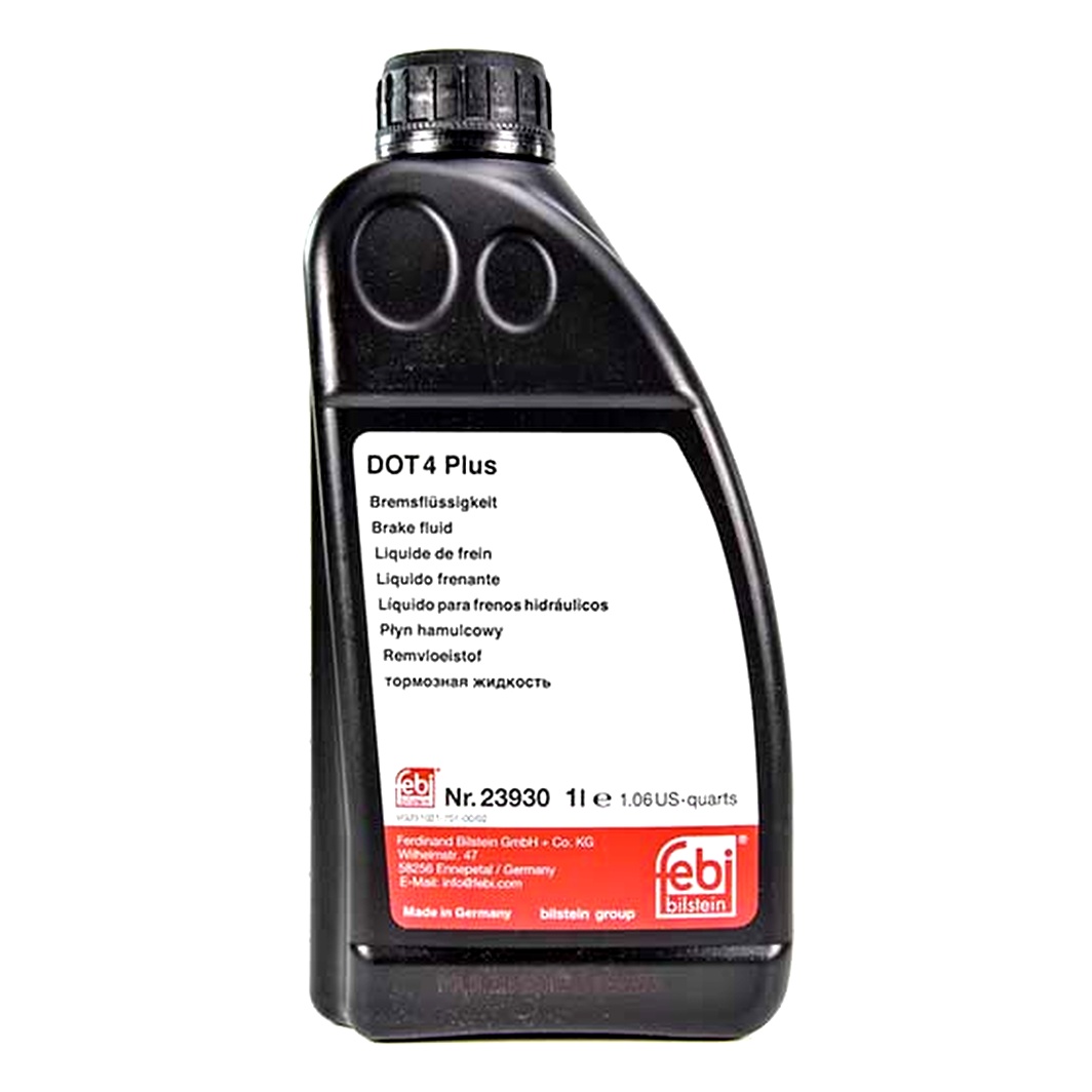 Гальмівна рідина FEBI BILSTEIN DOT 4+ Bremsflussigkeit пластик 1 л 23930 - zapix