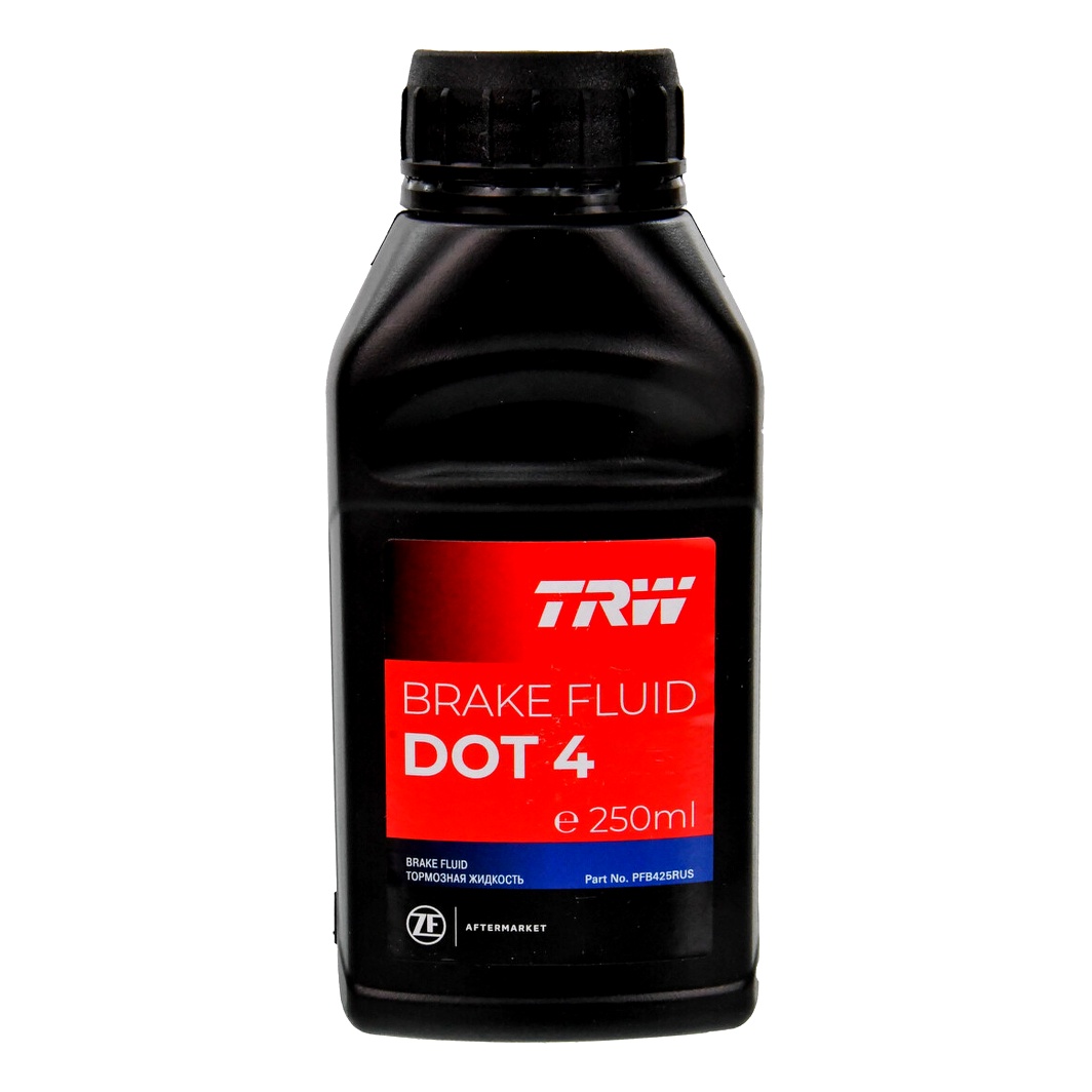 Гальмівна рідина TRW DOT 4 Brake Fluid пластик 0.25 л PFB425RUS - zapix