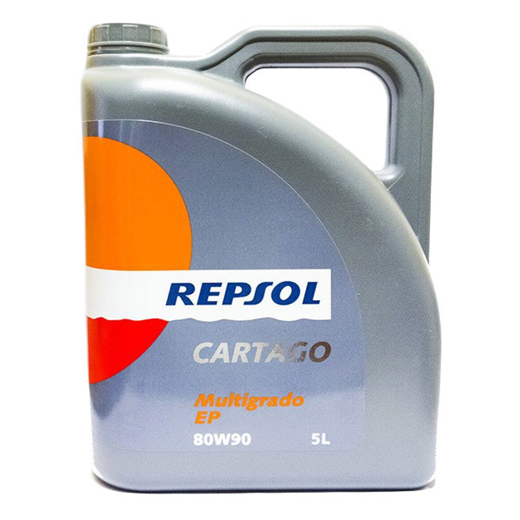 Трансмиссионное масло REPSOL Cartago Multigrado EP GL-5 80W-90 5 л RP024R55 - zapix