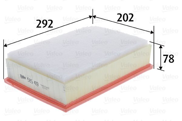 Повітряний фільтр VALEO 585419 - zapix