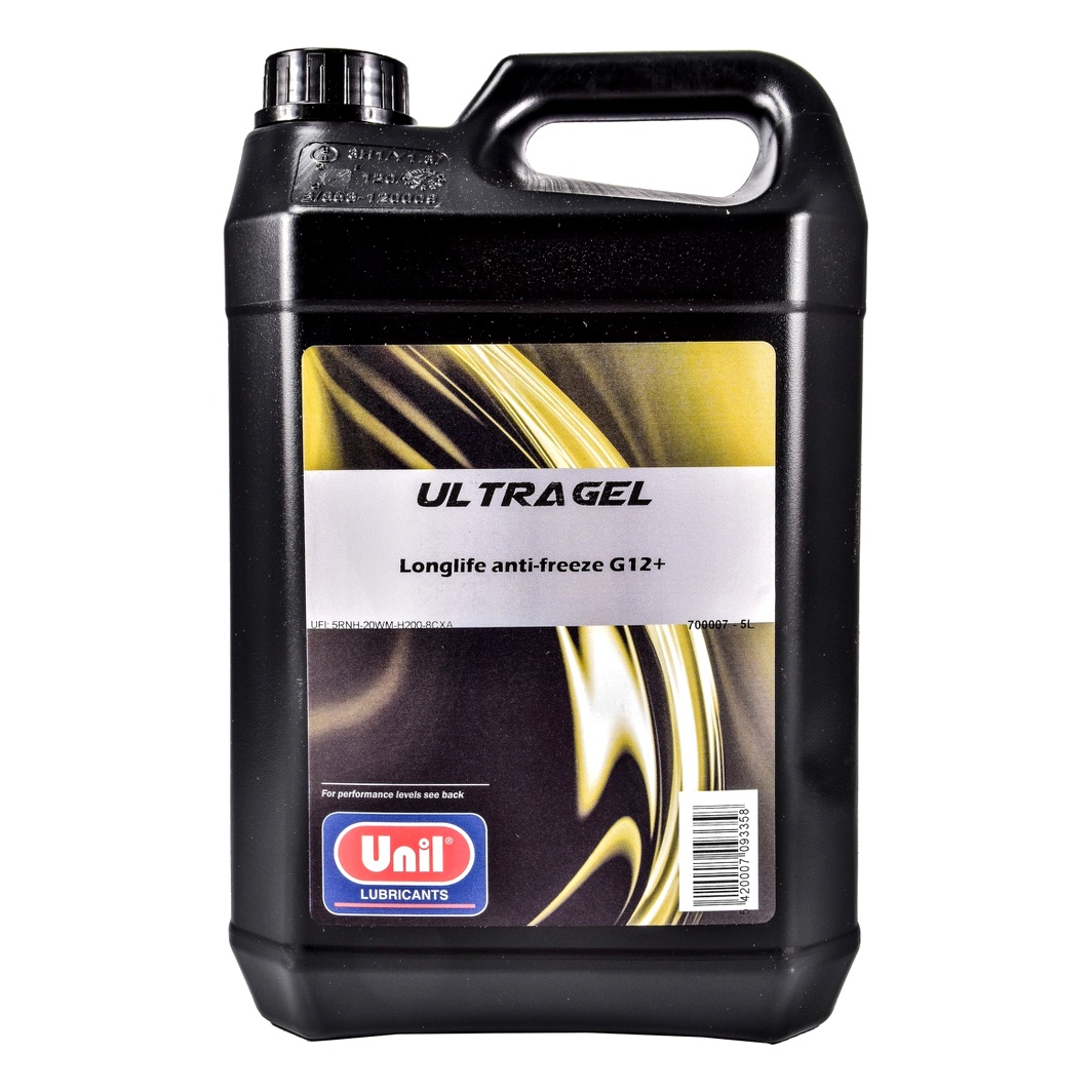 Концентрат антифризу UNIL Ultragel червоний G12+ 5 л (167541) - zapix