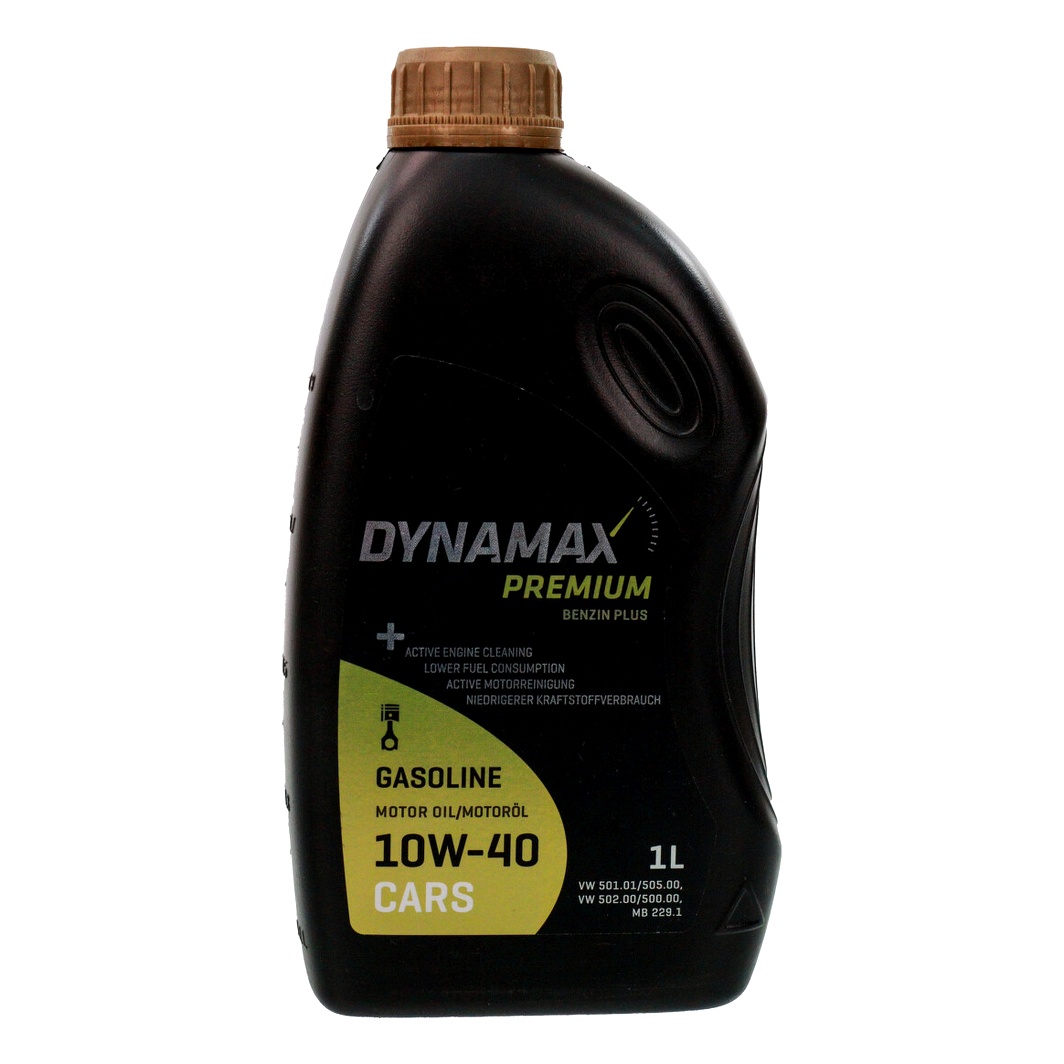 Моторное масло DYNAMAX Premium Benzin Plus 10W-40 1 л (500031) - zapix