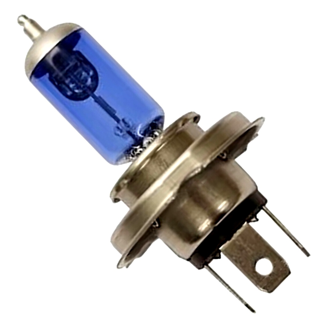 Автолампа галогенова STARLINE H4 P43t 55W 12V синя 9999833 - zapix