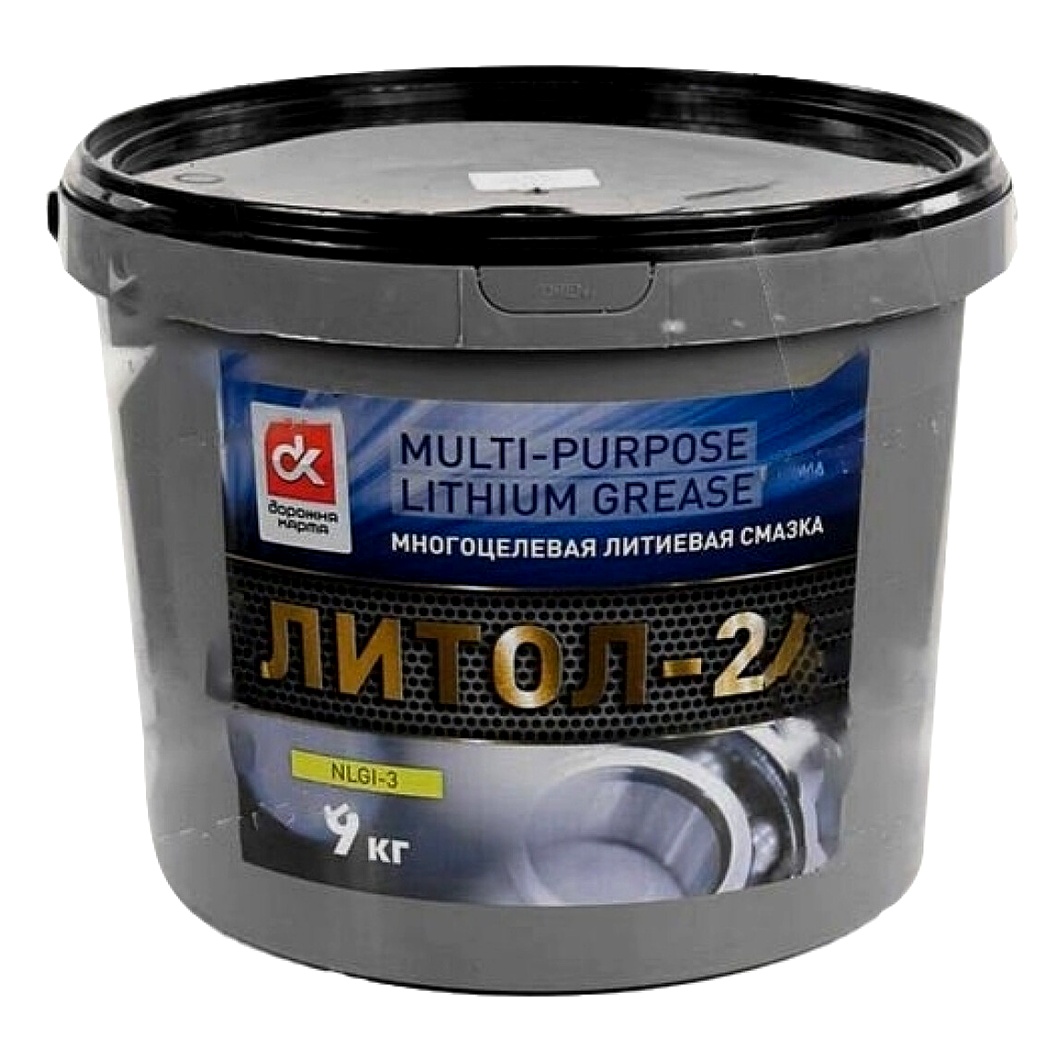Смазка литиевая ДОРОЖНЯ КАРТА Литол-24 универсальная 10000 мл (4102927339) - zapix
