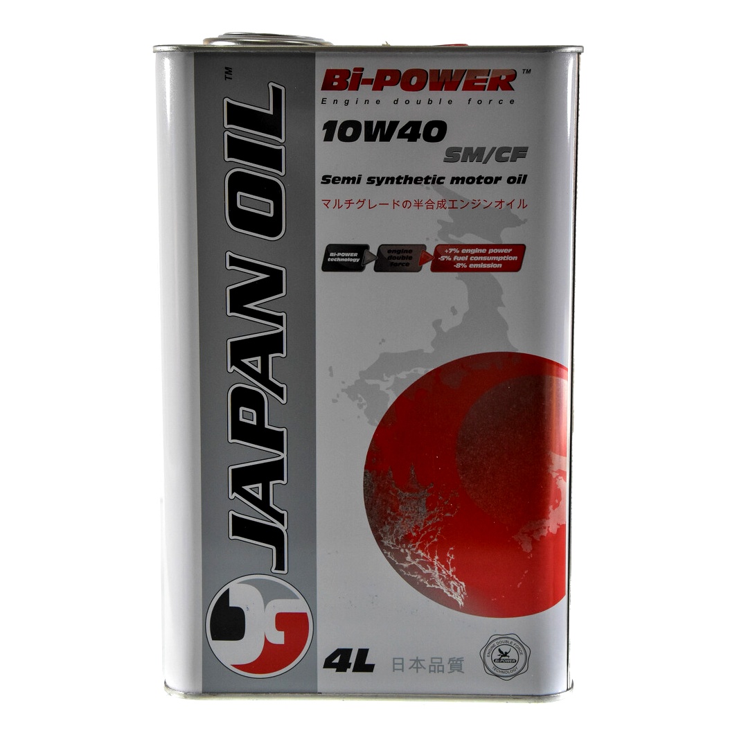 Моторна олива BI-POWER Japan Oil 10W-40 4 л (21009) - zapix