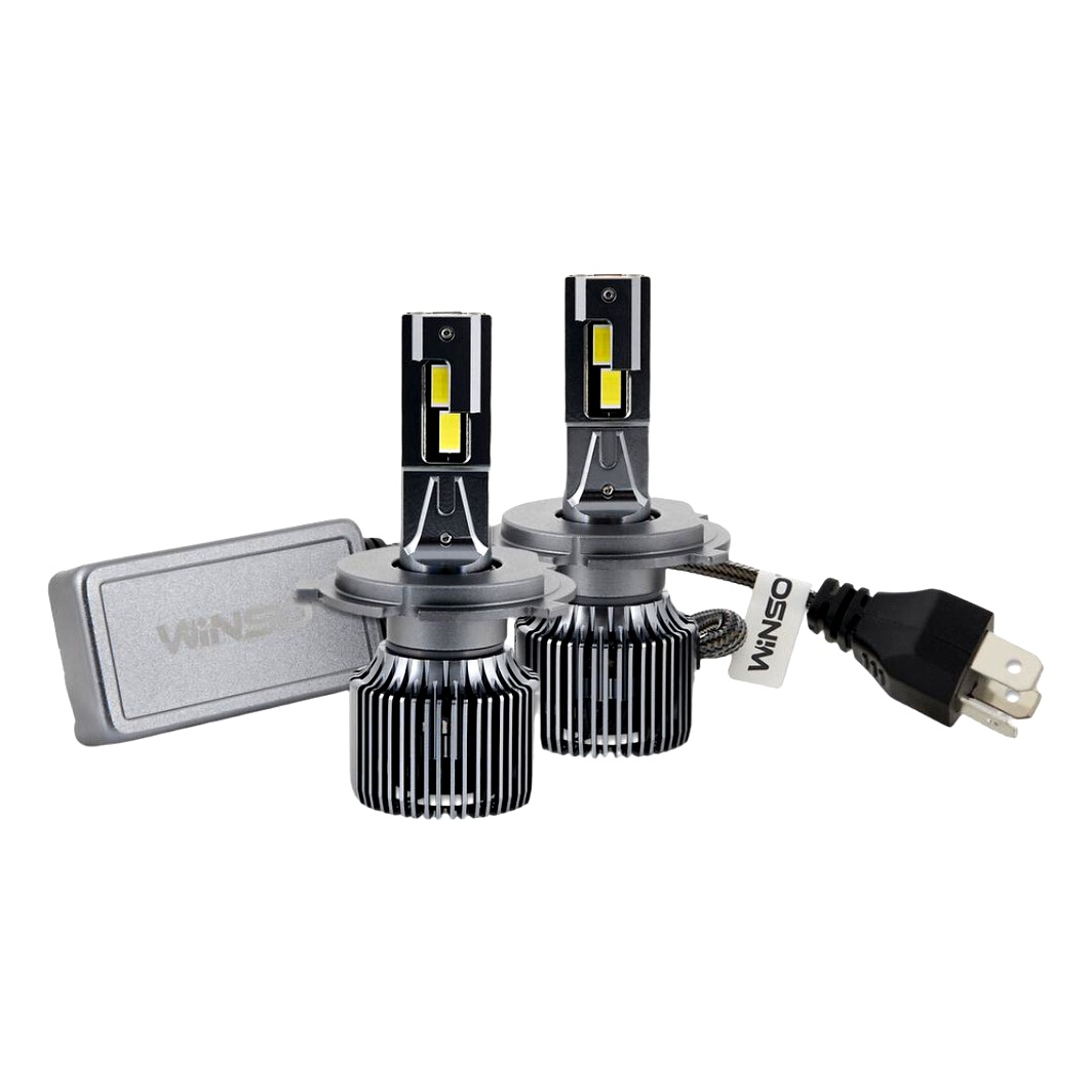 Автолампа LED (світлодіодна) WINSO H4 P43t 130W 12V біла 799400 - zapix