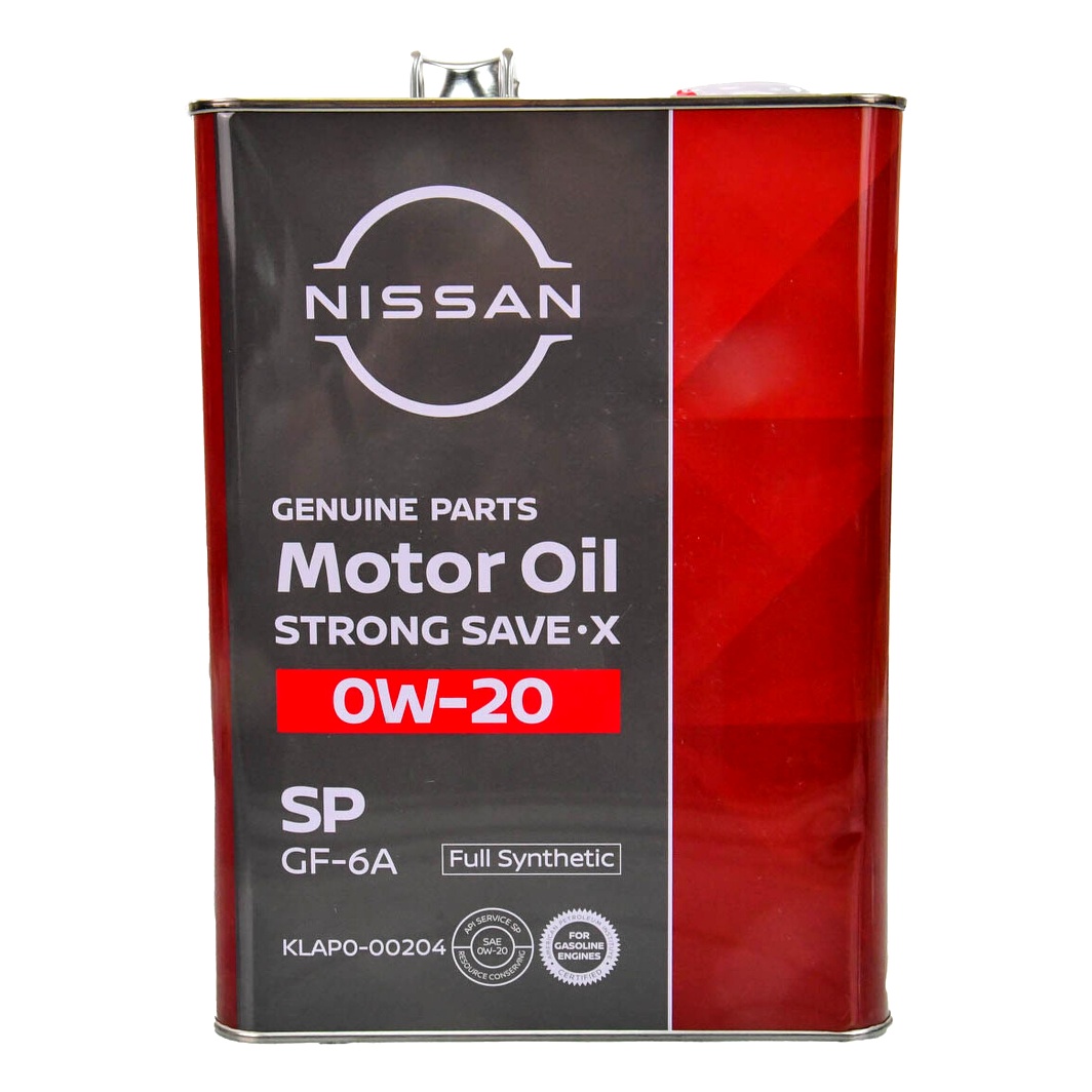 Моторное масло NISSAN / INFINITI Strong Save X 0W-20 4 л (KLAN000204) - zapix