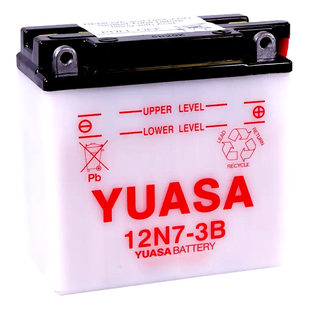 Акумулятор YUASA 12V 7Ah 70A R+ 12N73BYUASA - zapix