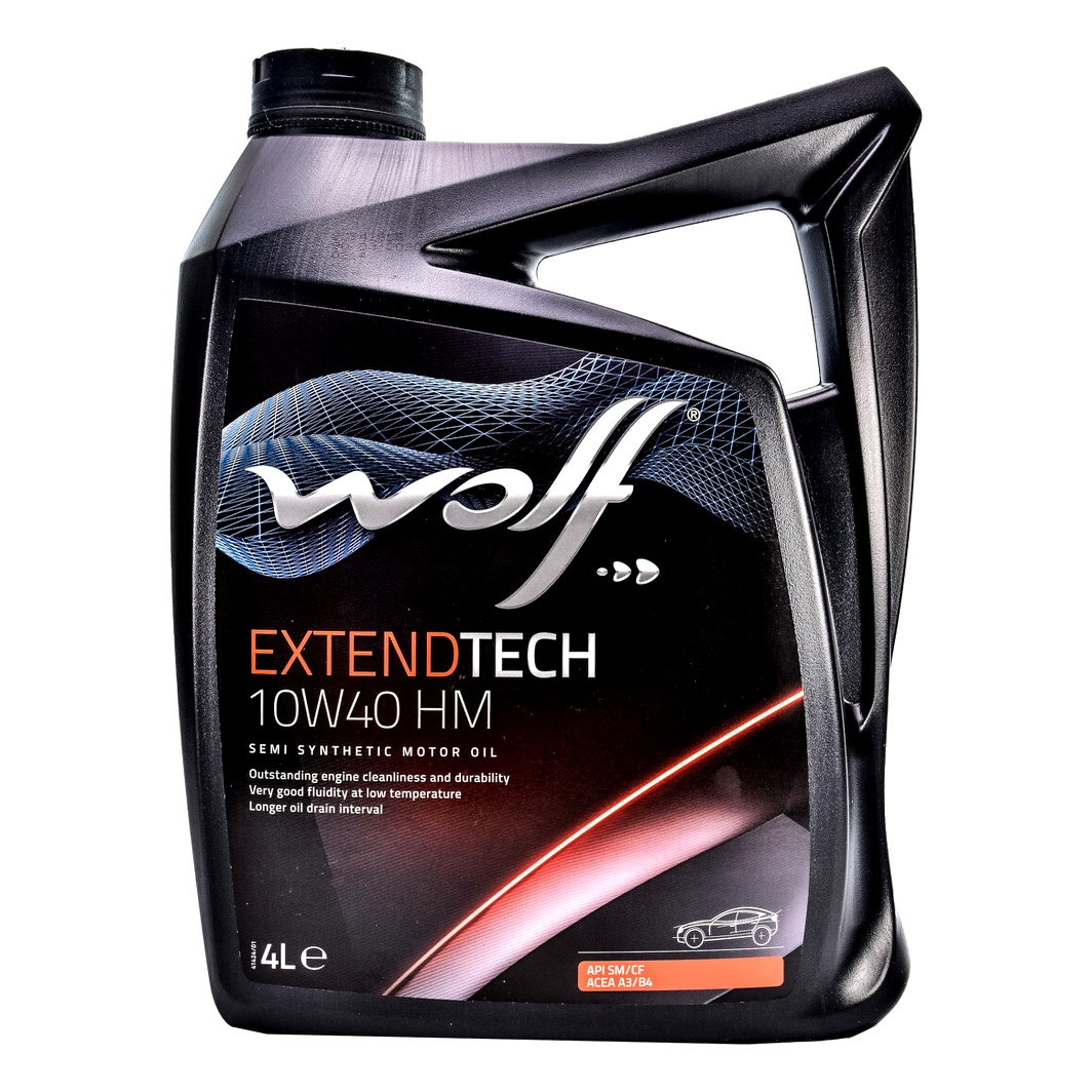 Моторное масло WOLF Extendtech HM 10W-40 4 л (8302213) - zapix