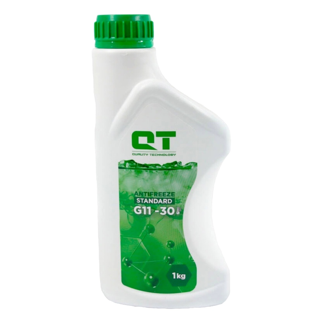 Готовий антифриз QT Standard зелений G11 -30 °C 1 л (QT532301) - zapix