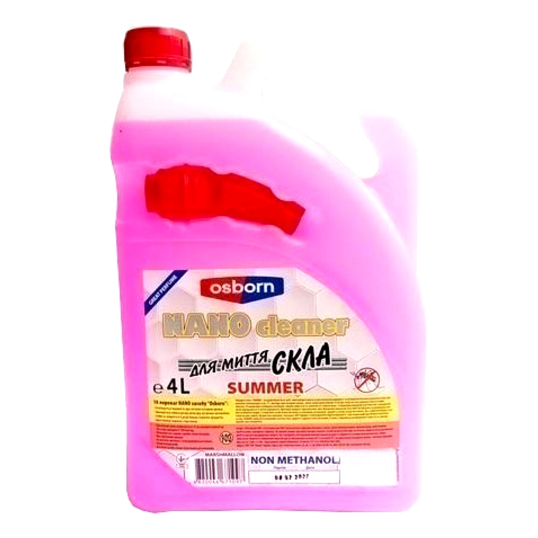 Омыватель стекла готовый летний OCEAN Osborn Nano Cleaner Marshmallow 4 л 4820046671097 - zapix