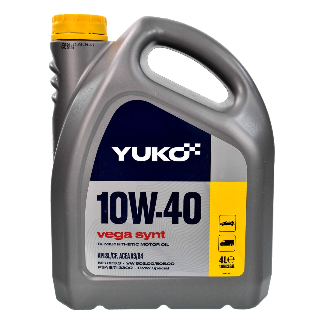Моторное масло YUKO Dynamic 10W-40 4 л (006125) - zapix