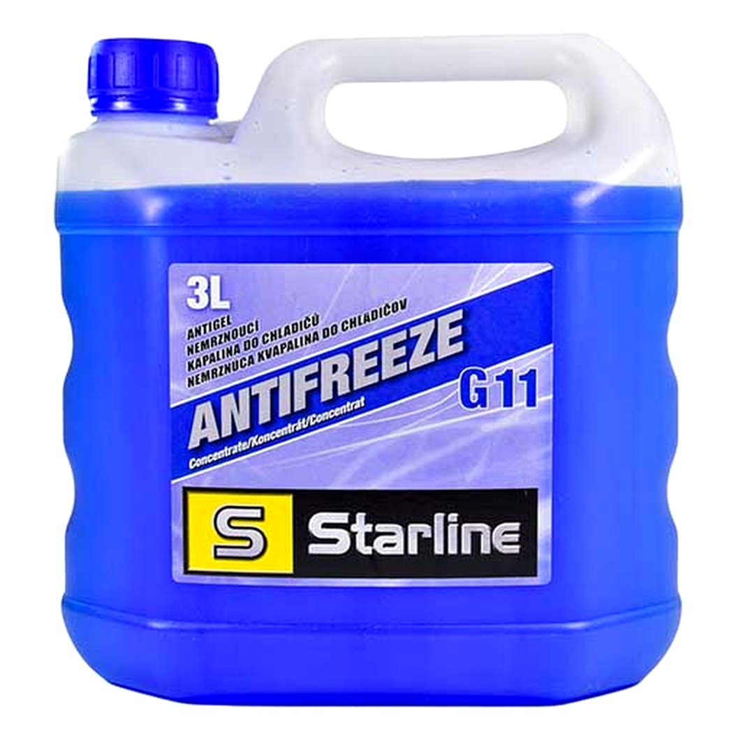 Готовий антифриз STARLINE синій G11 -40 °C 3 л (SNAG113) - zapix