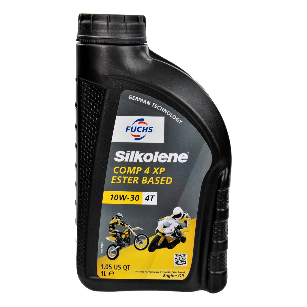 Моторное масло FUCHS Silkolene Comp 4 XP 4T 10W-30 синтетическое 1 л 602010988 - zapix