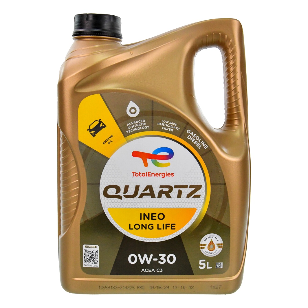 Моторна олива TOTAL Quartz Ineo Long Life 0W-30 5 л (0W30QILL5L) - zapix