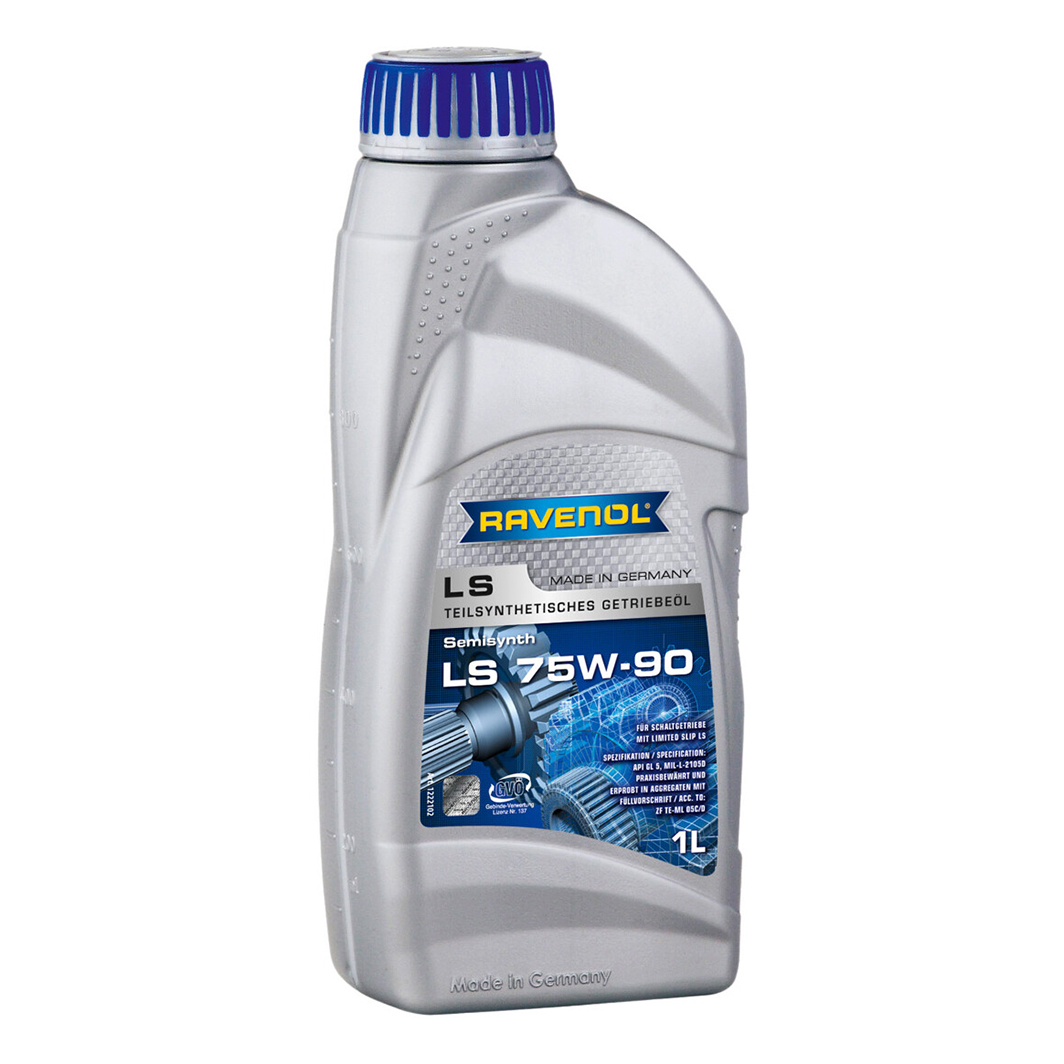 Трансмиссионное масло RAVENOL LS GL-5 75W-90 1 л 12221021 - zapix