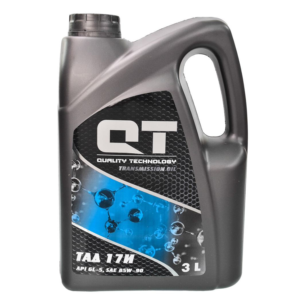 Трансмиссионное масло QT ТАД-17и GL-5 85W-90 3 л QT2585903 - zapix