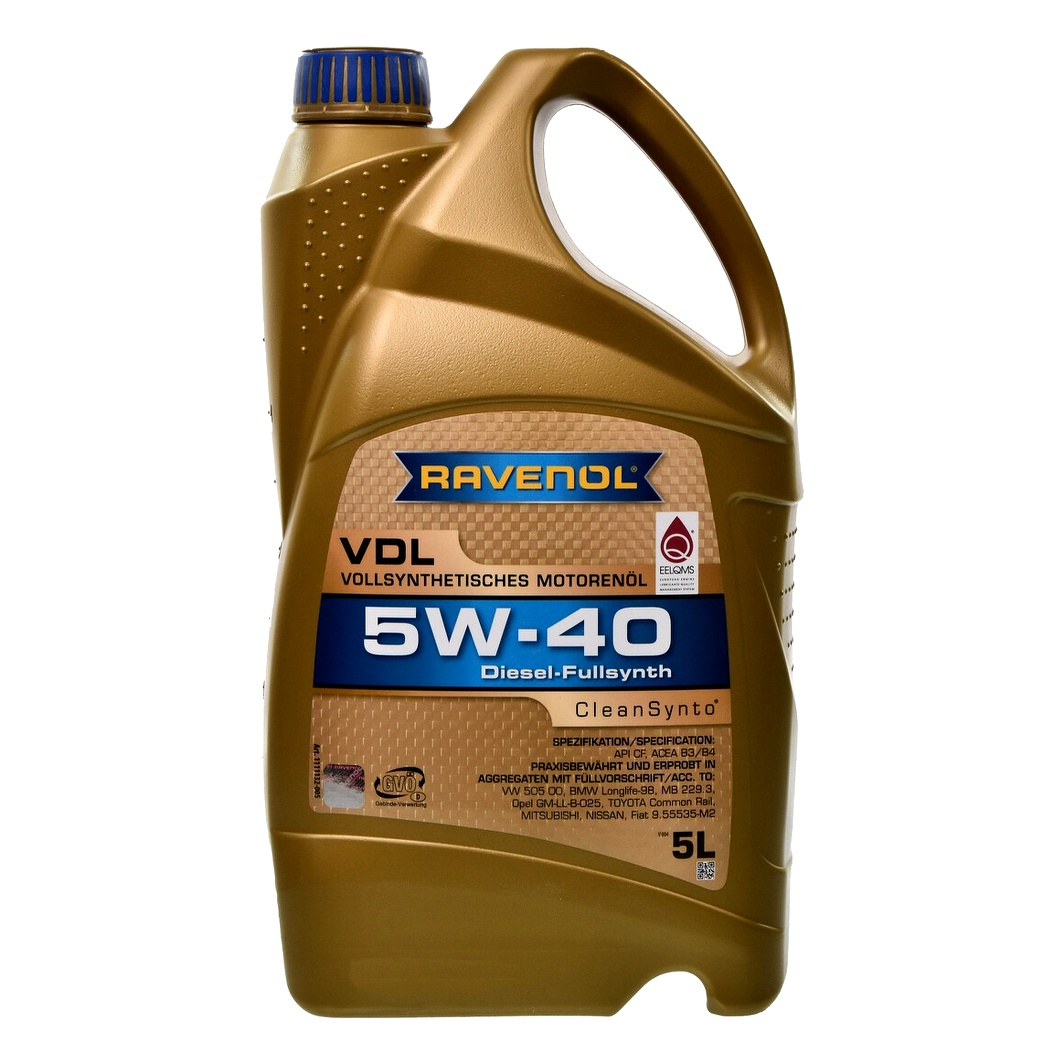 Моторна олива RAVENOL VDL 5W-40 5 л (11111325) - zapix