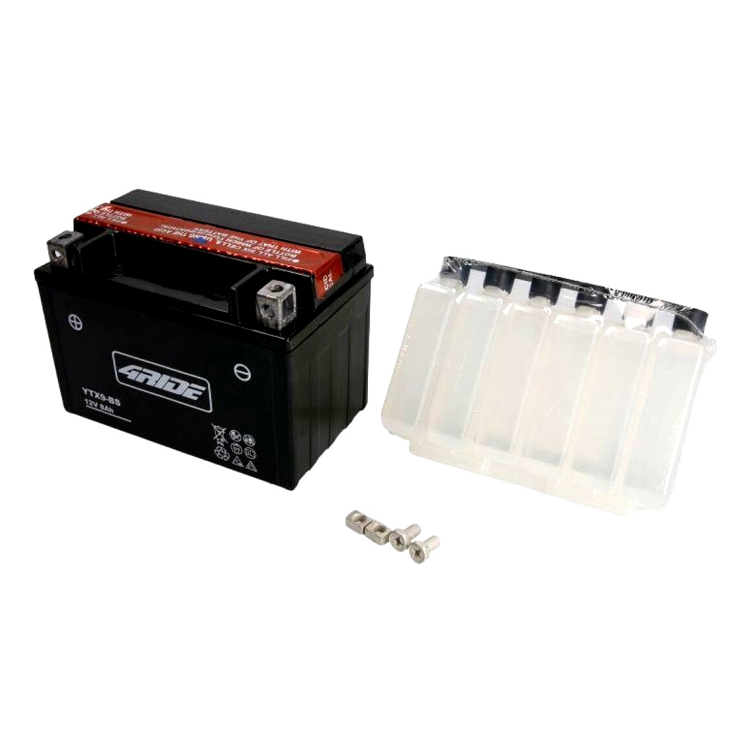 Акумулятор 4RIDE 12V 8Ah 120A L+ YTX9BS - zapix