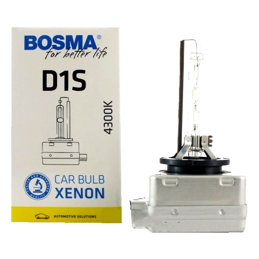 Автолампа ксенонова BOSMA D1S PK32d-2 35W 85V прозора 9495 - zapix